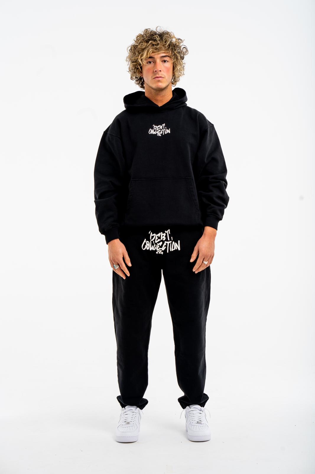 BLACKOUT GRAFFITI HOODIE